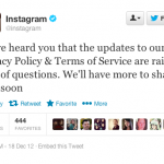Instagram's TOS controversy